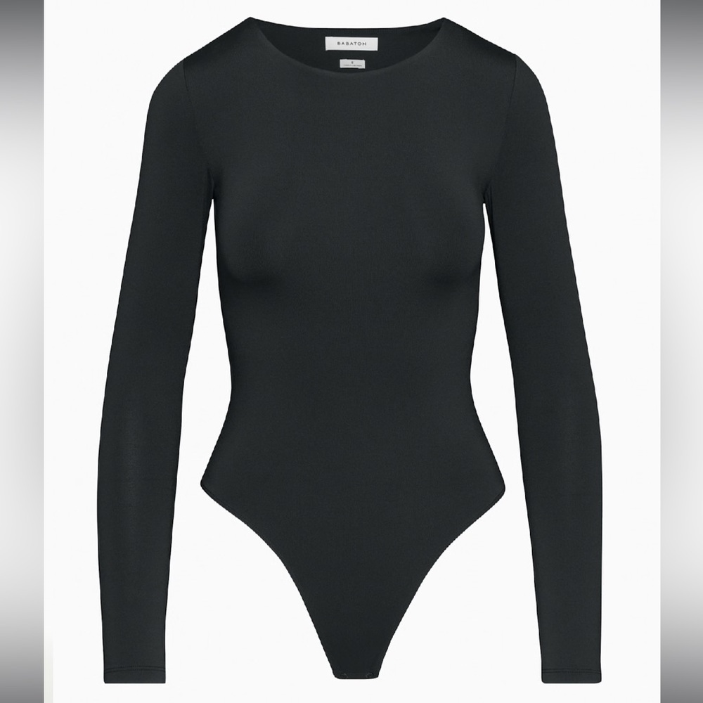 Aritzia Contour Crew Long Sleeve Bodysuit